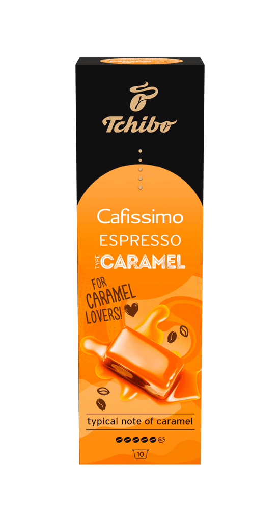 Tchibo Cafissimo Espresso Caramel, 8x10 kapsúl